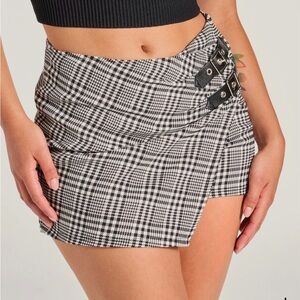 Windsor Plaid Mini Skort - NWOT
